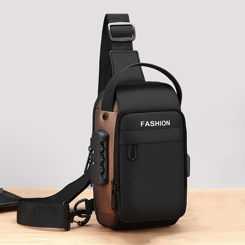 Sling Backpack Shoulder - Bolso cruzado para hombre, mochila tipo