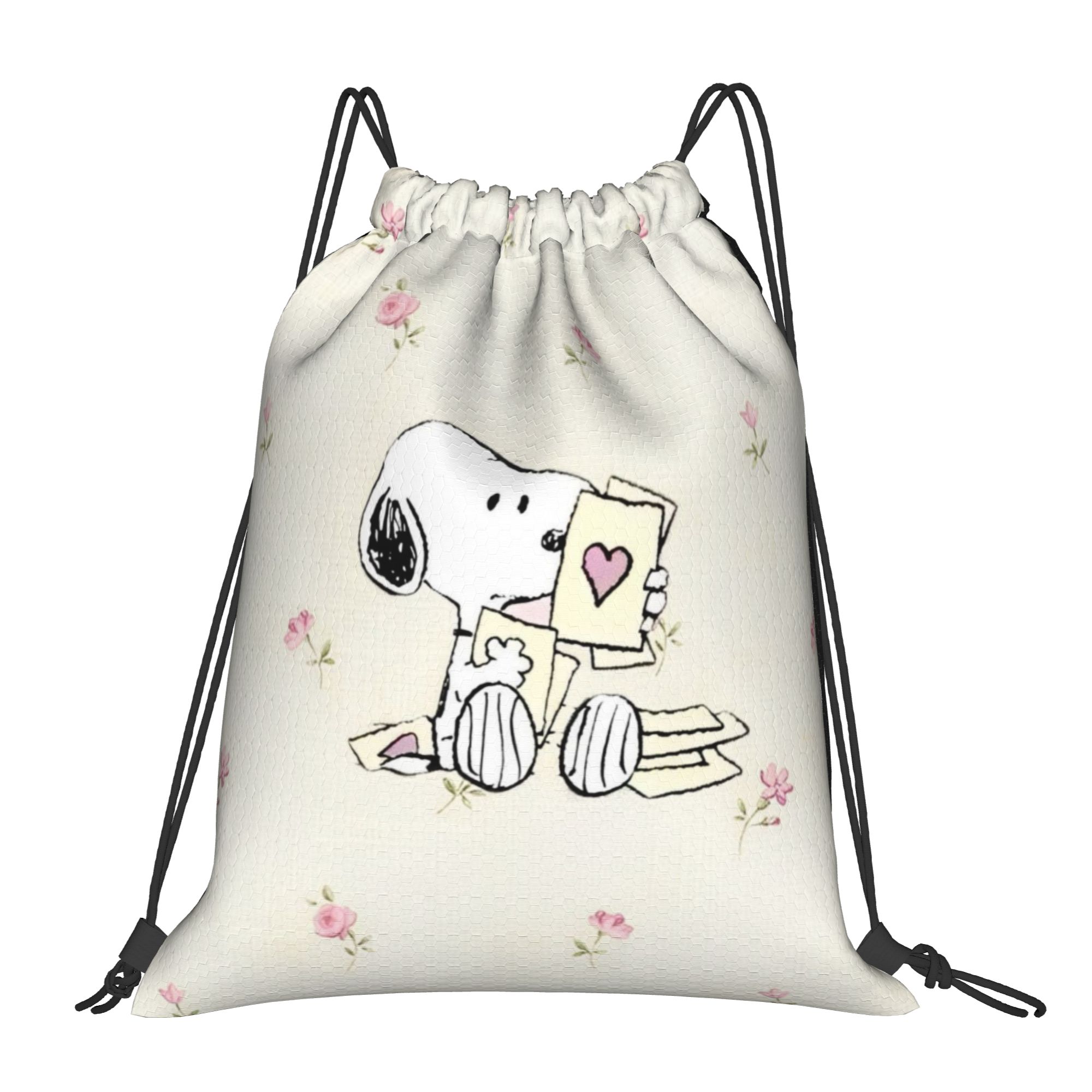 Drawstring Gym Bag - Mochila S-Snoopys Loving Gesture, bolsas deportivas