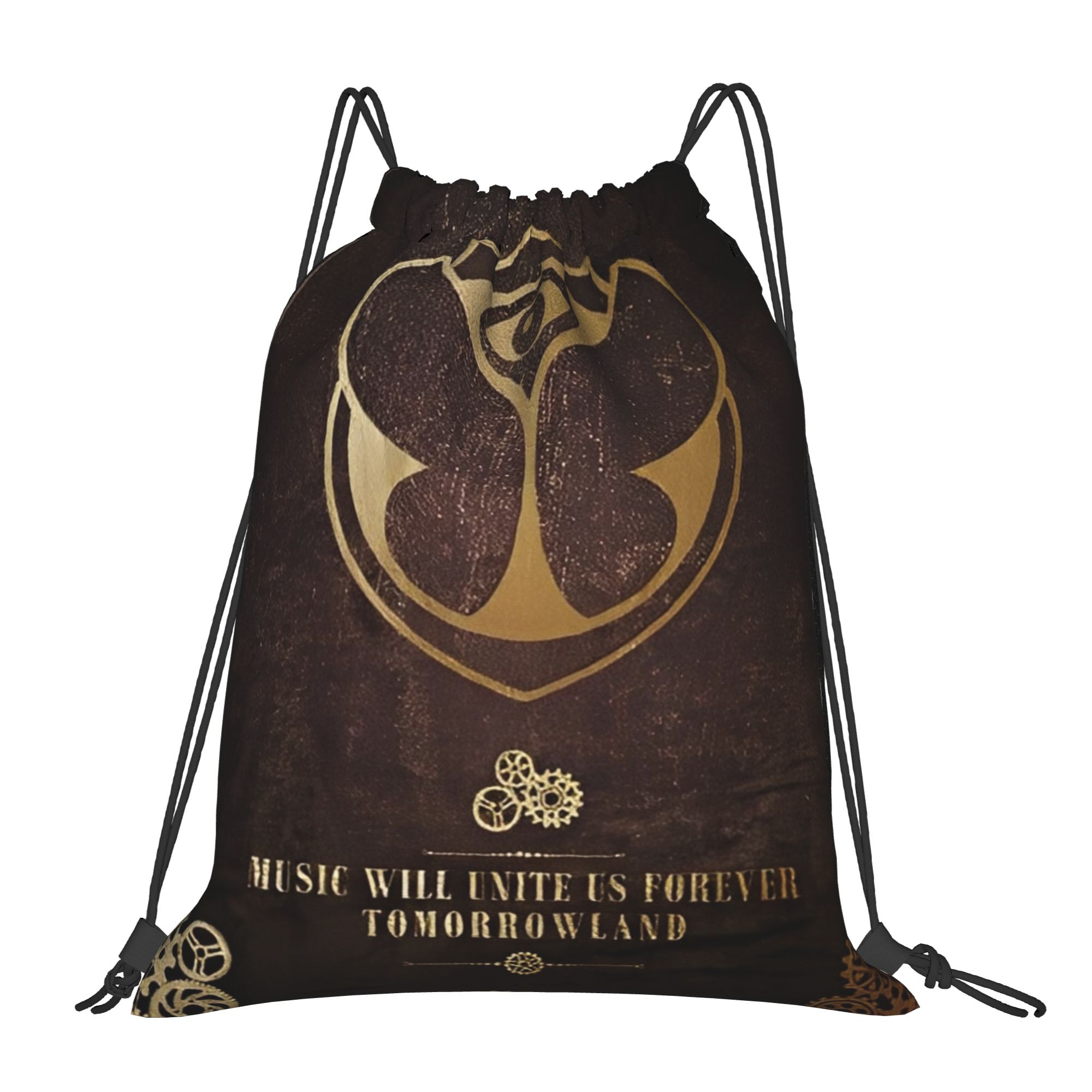 Drawstring Gym Bag - Tomorrowlands Bolsas con cordón, mochila deportiva,