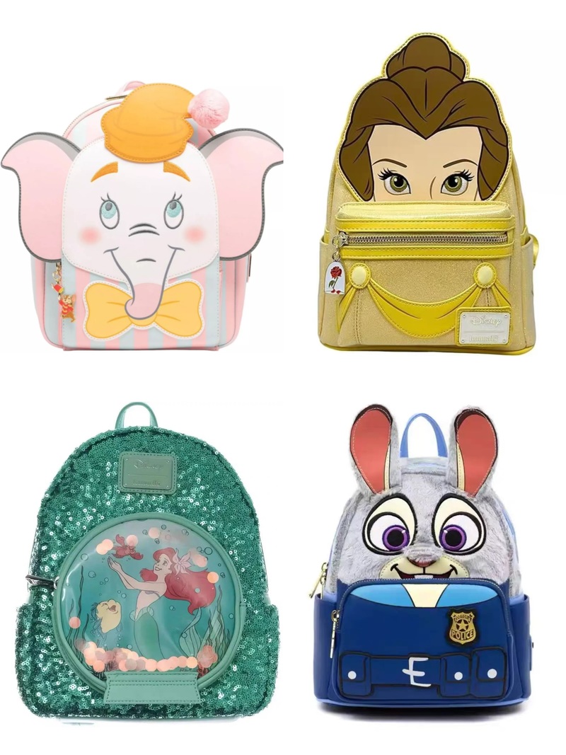 Fashion Backpack Women - Nueva mini mochila rosa de piel