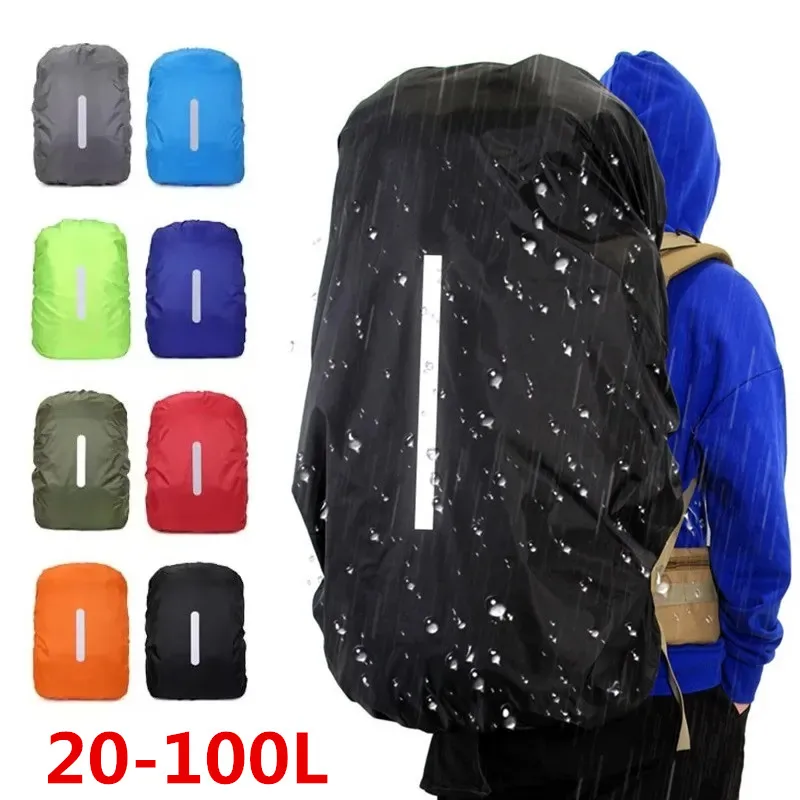 Rain Cover Backpack - Nueva mochila reflectante impermeable cubierta de