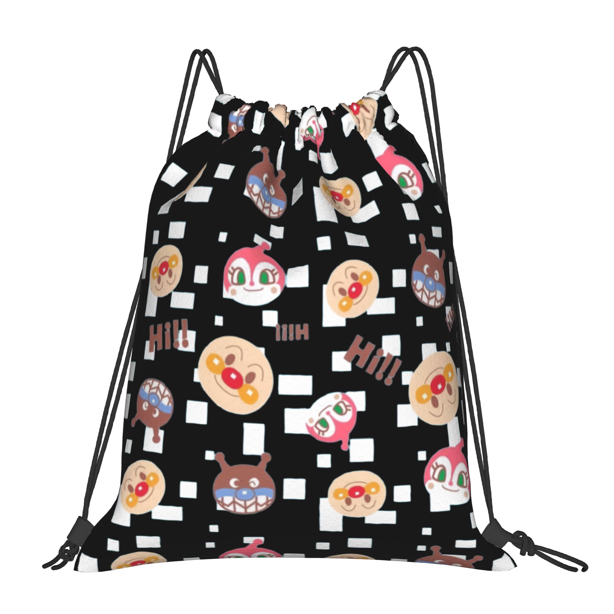 Drawstring Gym Bag - Mochilas personalizadas con cordón Anpanmans para