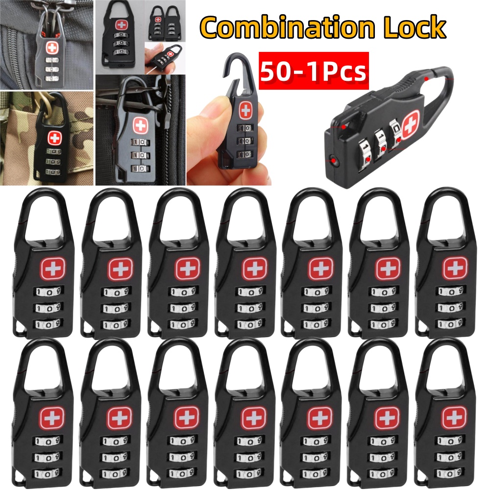 Travel Backpack Anti Theft - Mini candado de aleación de piezas,