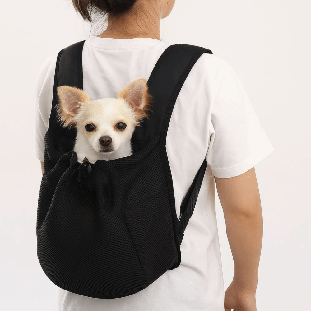 Foldable Backpack Small - Bolsa de Transporte para Mascotas, Transpirable,