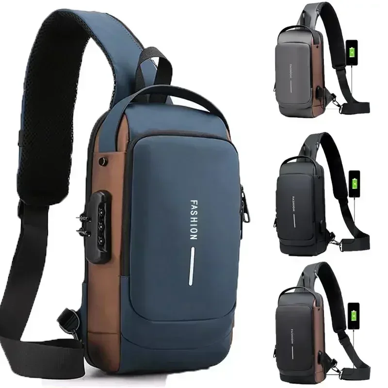 Travel Backpack Anti Theft - Mochila antirrobo impermeable para hombres, bolso