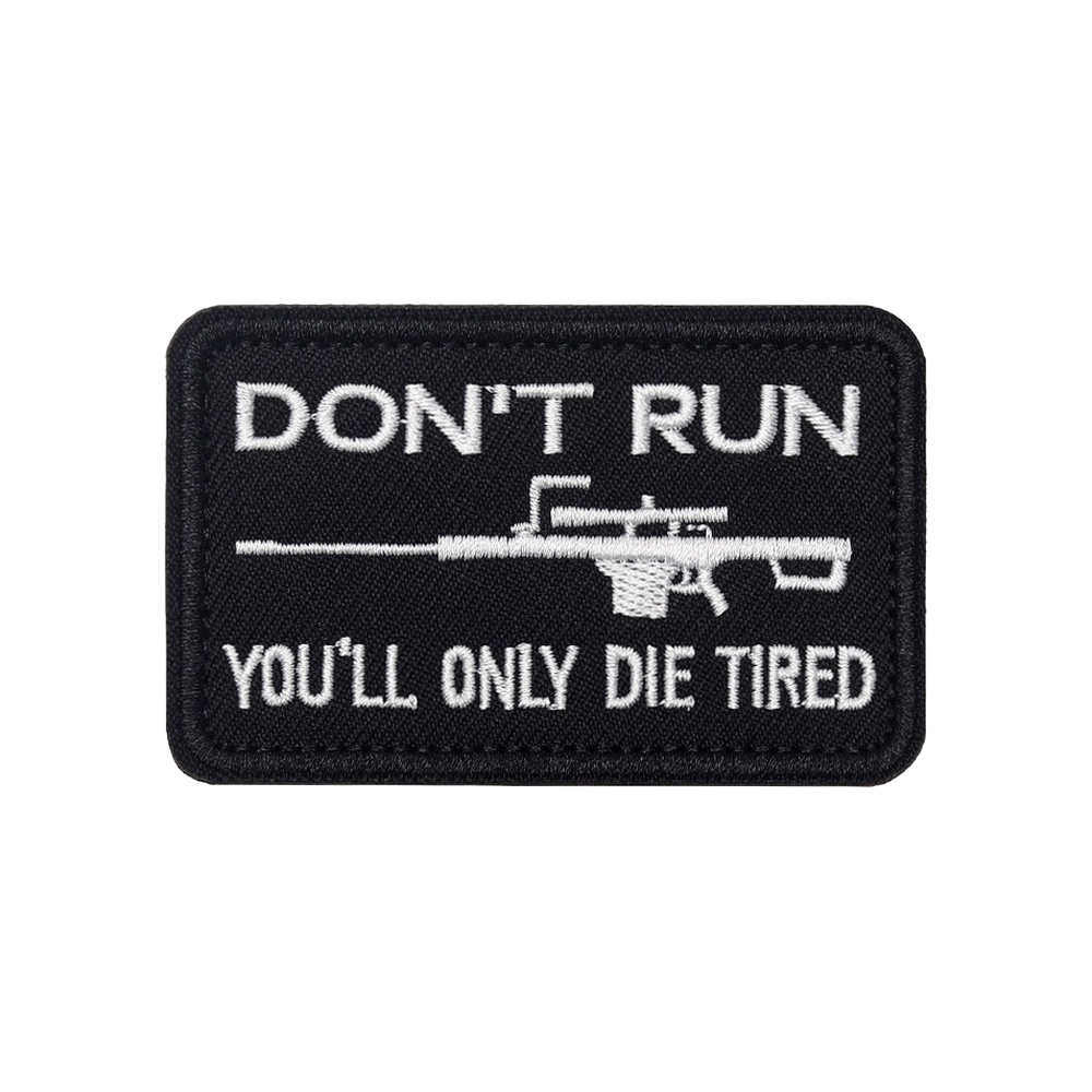 DON'T RUN Fun Meme citación de - Urban Backpack Tactical reseña y precio