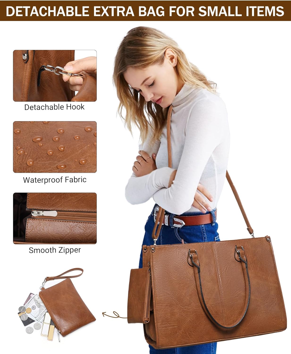 Bolso Tote 2 en 1 para Portáti - Laptop Backpack 15.6 reseña y precio