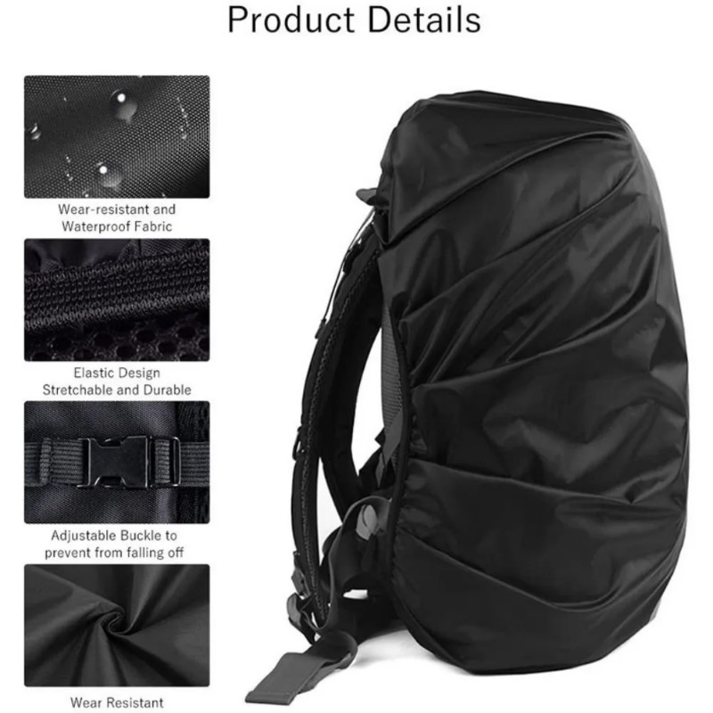 Mochila reflectante impermeabl - Rain Cover Backpack reseña y precio