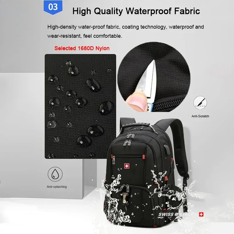Bolso masculino multifunción d - Travel Backpack Anti Theft reseña y precio