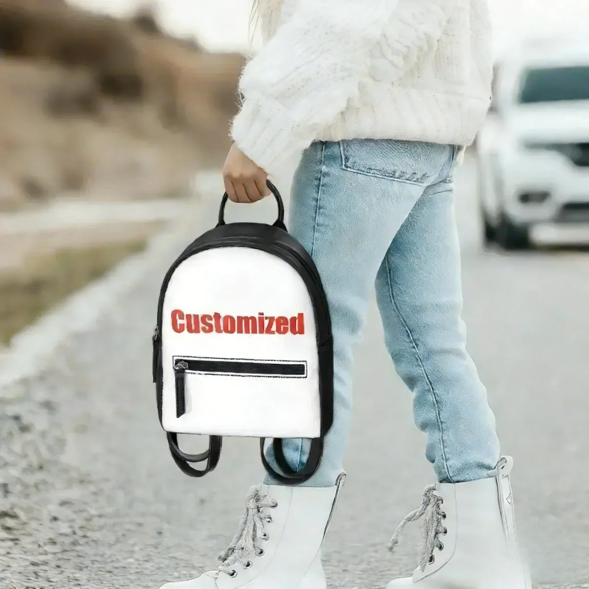 Mochila Personalizada Abstract - Mini Backpack Purse reseña y precio