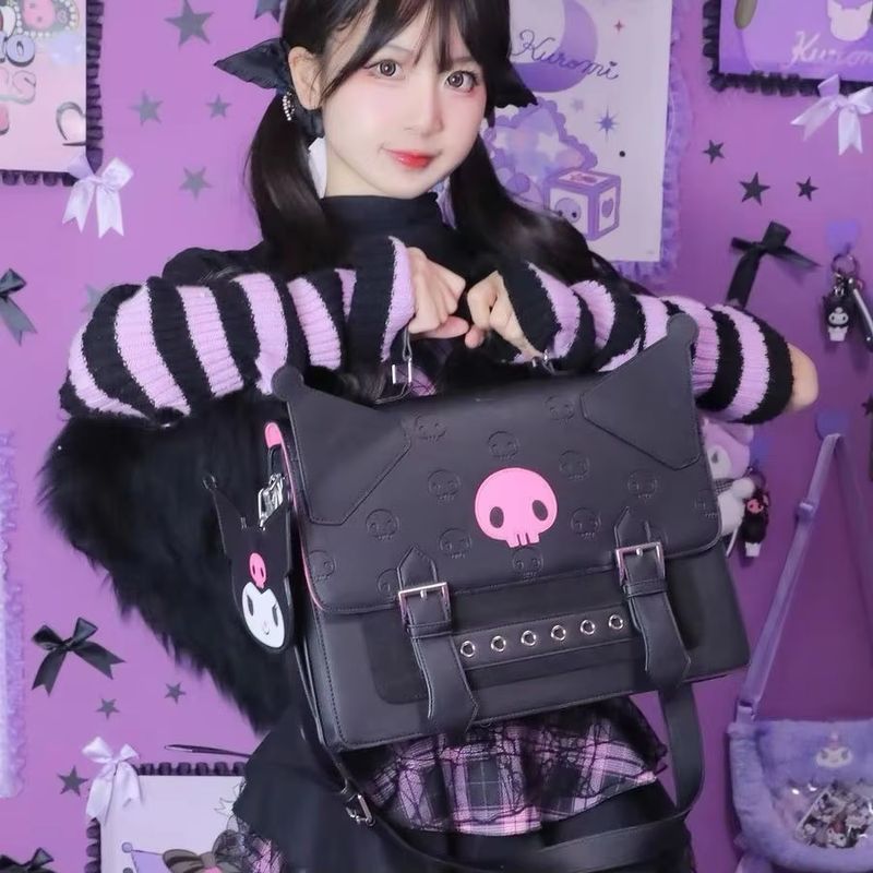 Nuevo bolso cruzado Kuromi, nu - School Backpack Teen reseña y precio