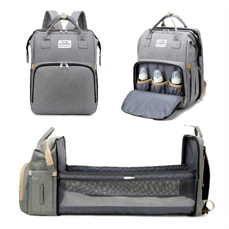Cuna Plegable Moderna para Beb - Backpack Diaper Bag reseña y precio