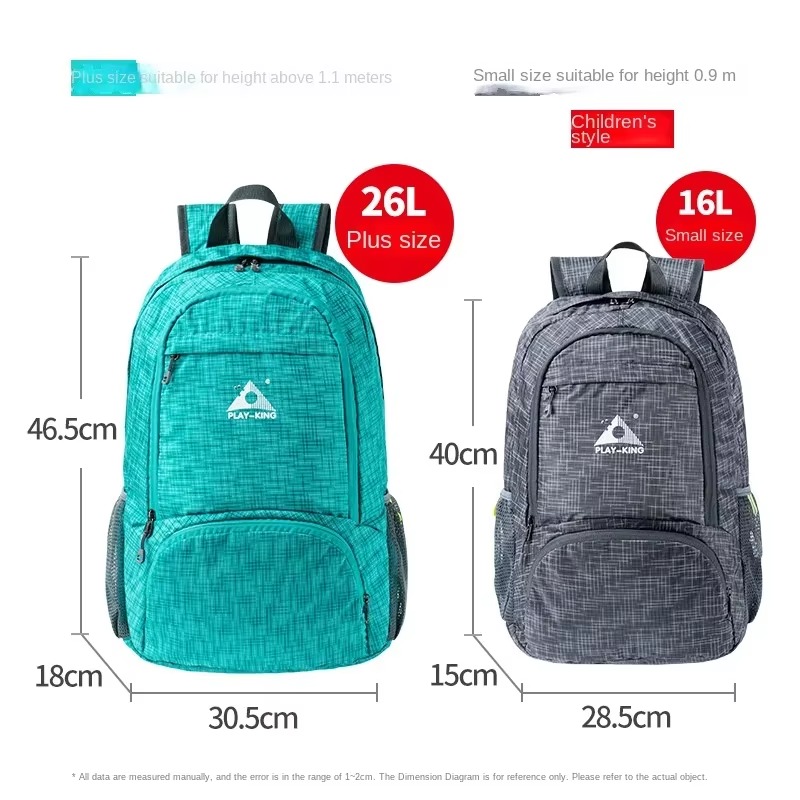 Mochila Plegable Ligera para V - Foldable Backpack Small reseña y precio