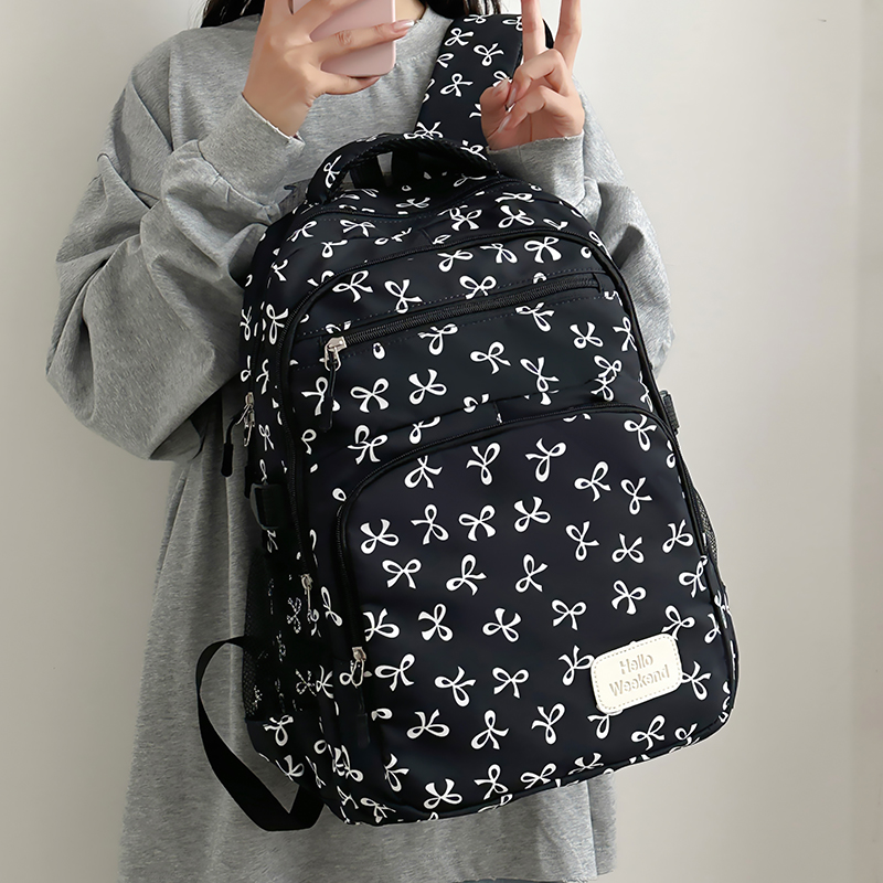 Mochila con estampado de lazo, - Sling Backpack Shoulder reseña y precio