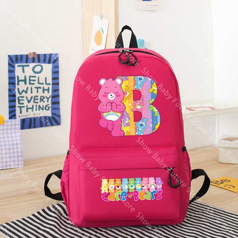 Mochila Care Bears Anime Girls - School Backpack Teen reseña y precio