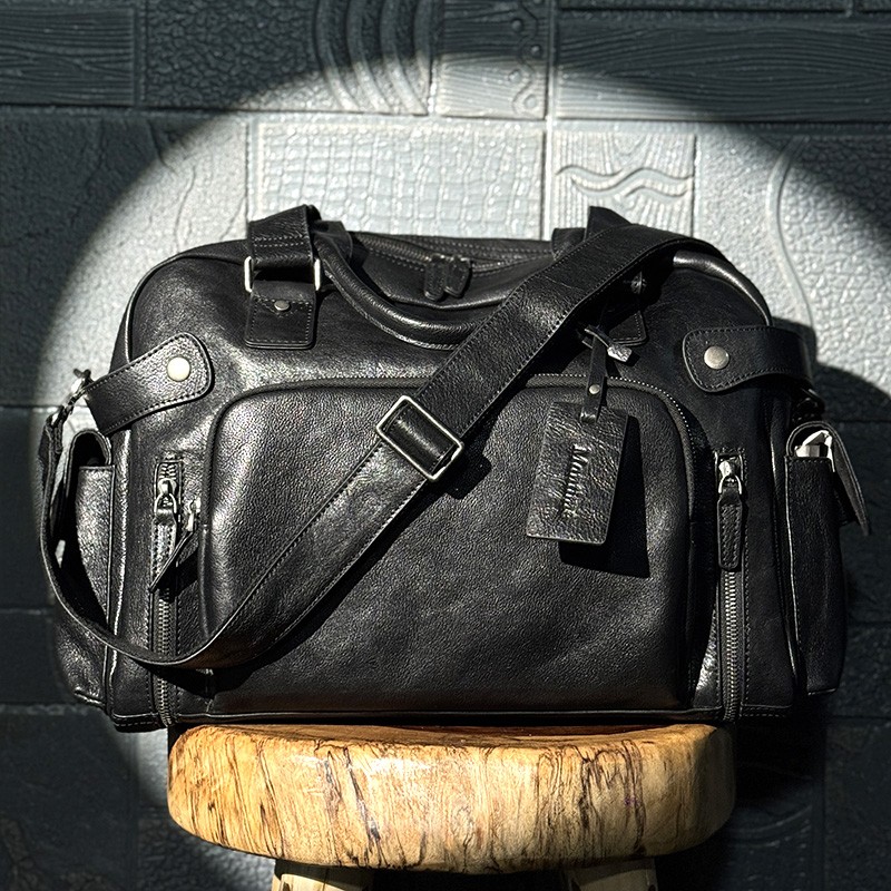 Bolso de hombre con borrador d - Leather Backpack Vintage reseña y precio