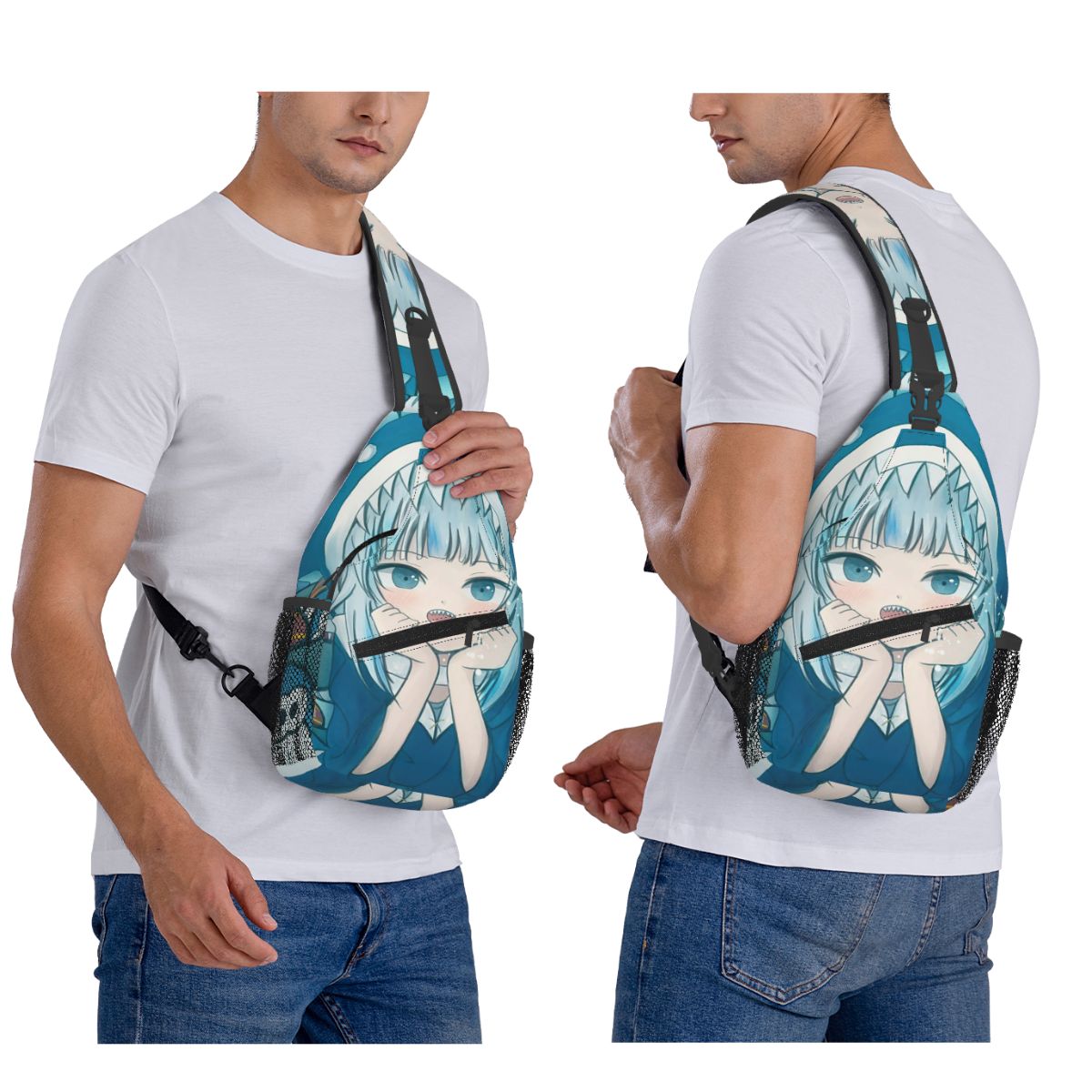 Hololive Virtual Host Group Ga - Sling Backpack Shoulder reseña y precio