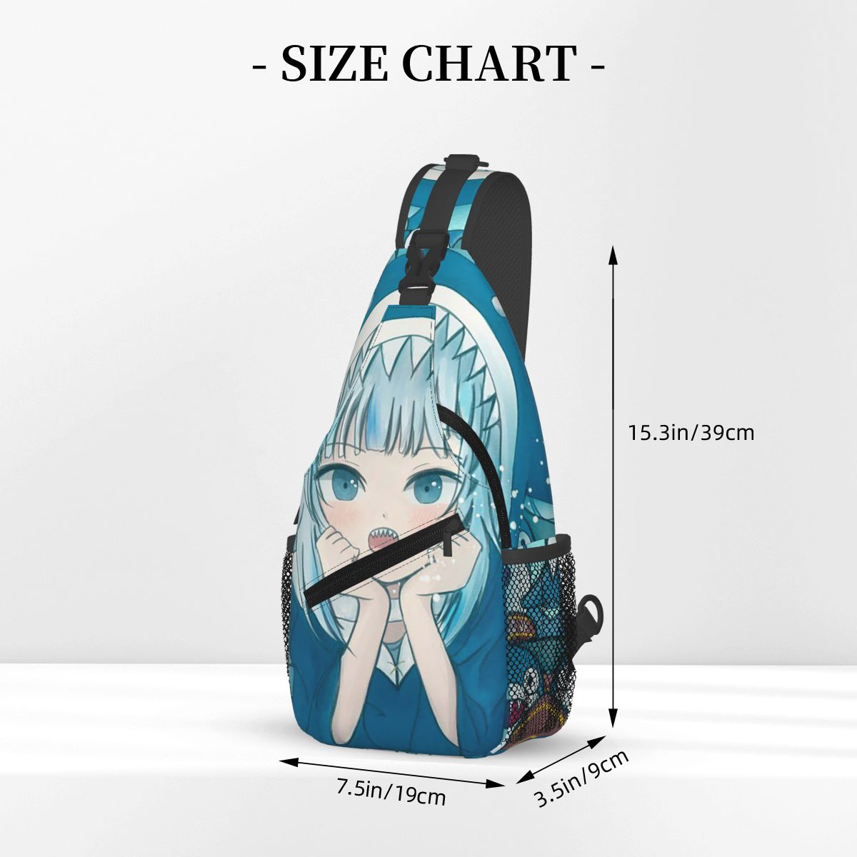 Hololive Virtual Host Group Ga - Sling Backpack Shoulder reseña y precio