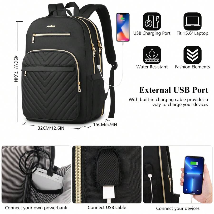Mochila para portátil para muj - School Backpack Teen reseña y precio