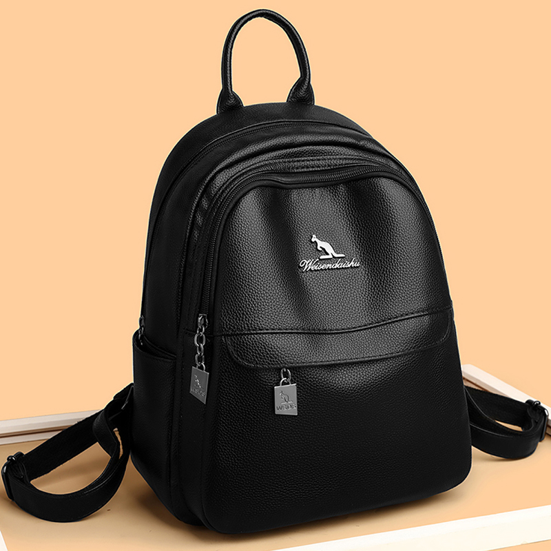 Bolso de hombro de cuero de al - Mini Backpack Purse reseña y precio