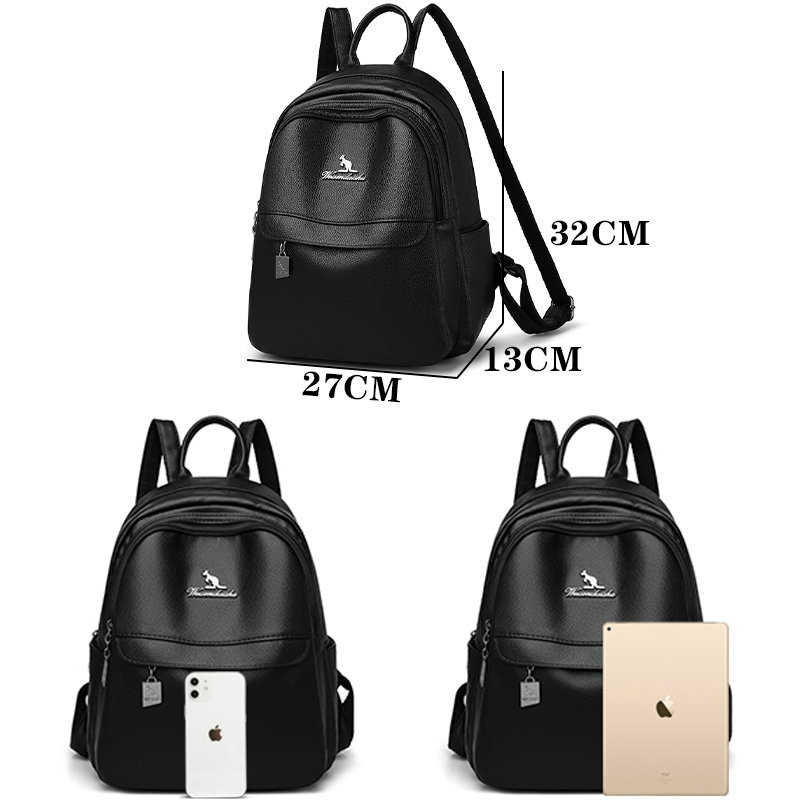 Bolso de hombro de cuero de al - Mini Backpack Purse reseña y precio
