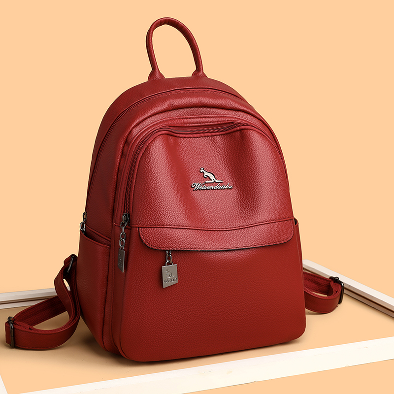 Bolso de hombro de cuero de al - Mini Backpack Purse reseña y precio