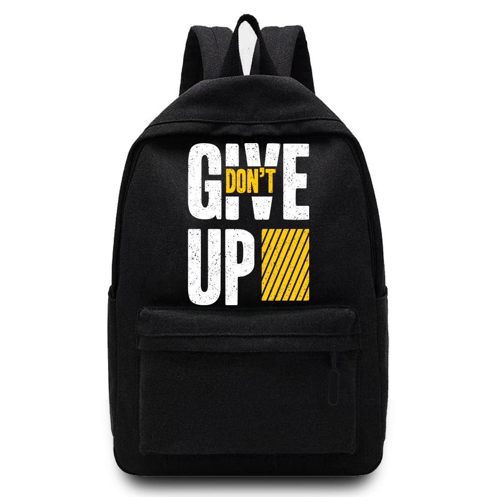 Mochila de ocio con estampado, - Canvas Backpack Casual reseña y precio