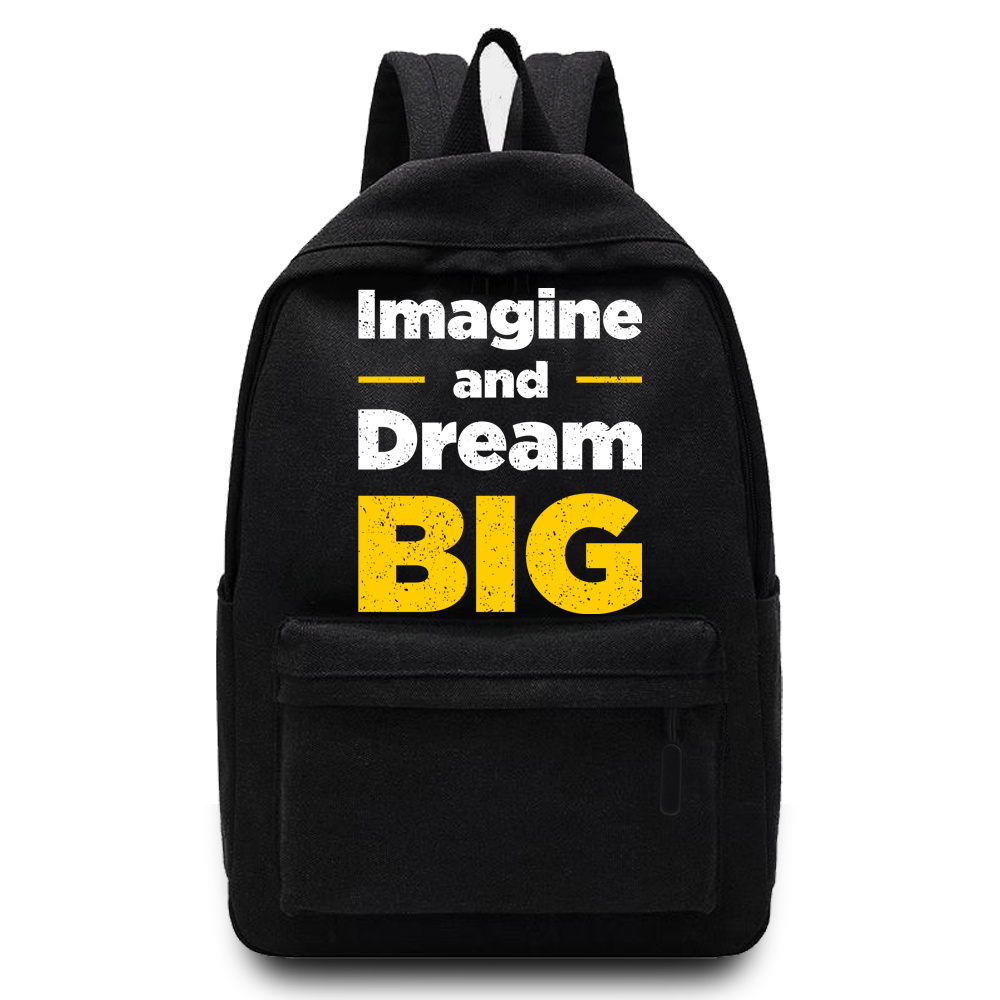 Mochila de ocio con estampado, - Canvas Backpack Casual reseña y precio