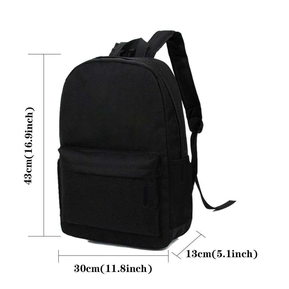 Mochila de ocio con estampado, - Canvas Backpack Casual reseña y precio