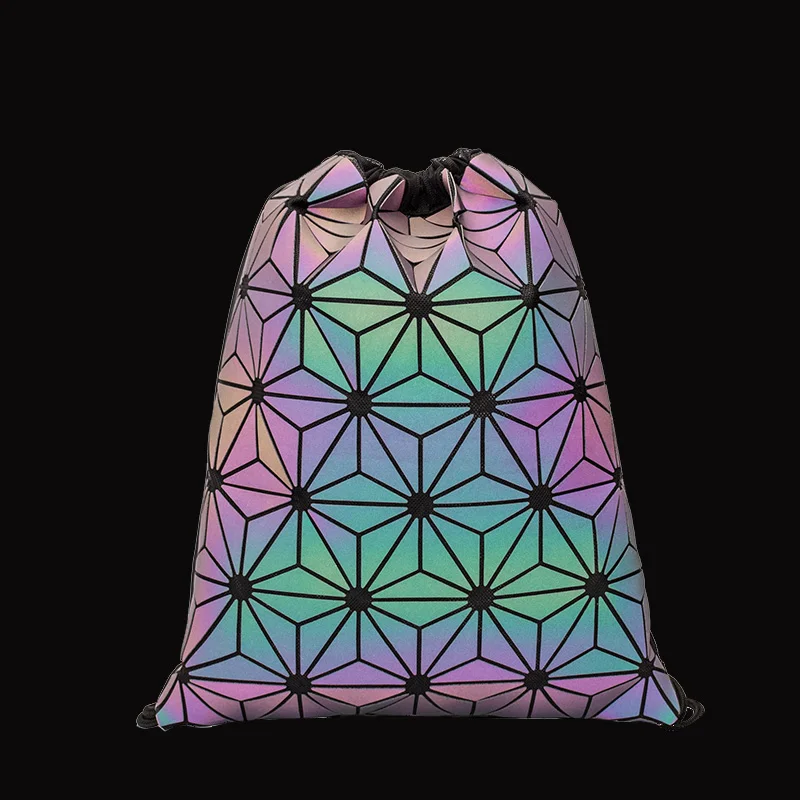Mochila holográfica con cordón - Fashion Backpack Women reseña y precio