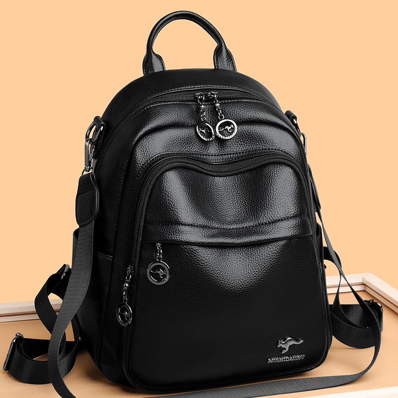 Mochila Impermeable de Cuero P - Travel Backpack Anti Theft reseña y precio