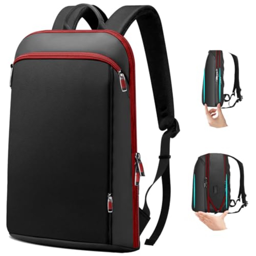 Mochila Delgada y Expandible p - Laptop Backpack 15.6 reseña y precio