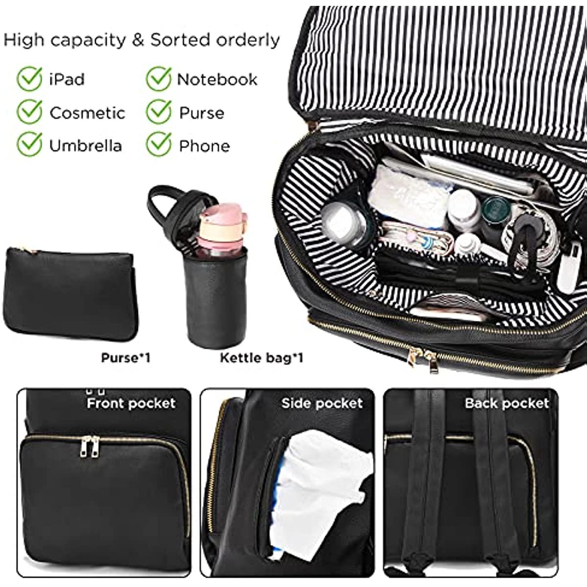 Bolsa de pañales Mochila Mochi - Backpack Diaper Bag reseña y precio