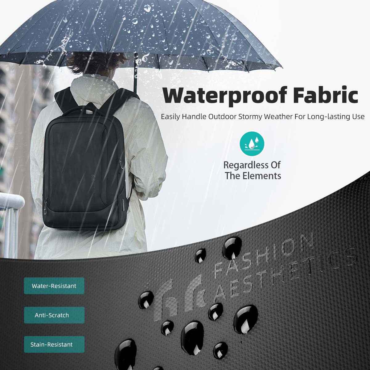 Mochila multifuncional Heroic  - Travel Backpack Anti Theft reseña y precio