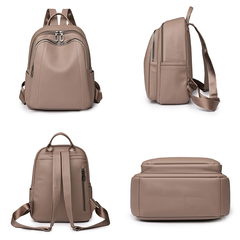 Mochila de cuero de alta calid - Leather Backpack Vintage reseña y precio