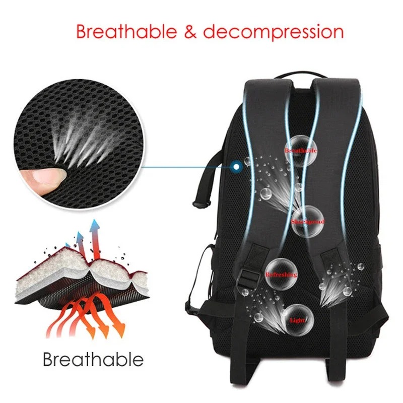 Mochila Impermeable para Cámar - Laptop Backpack 15.6 reseña y precio