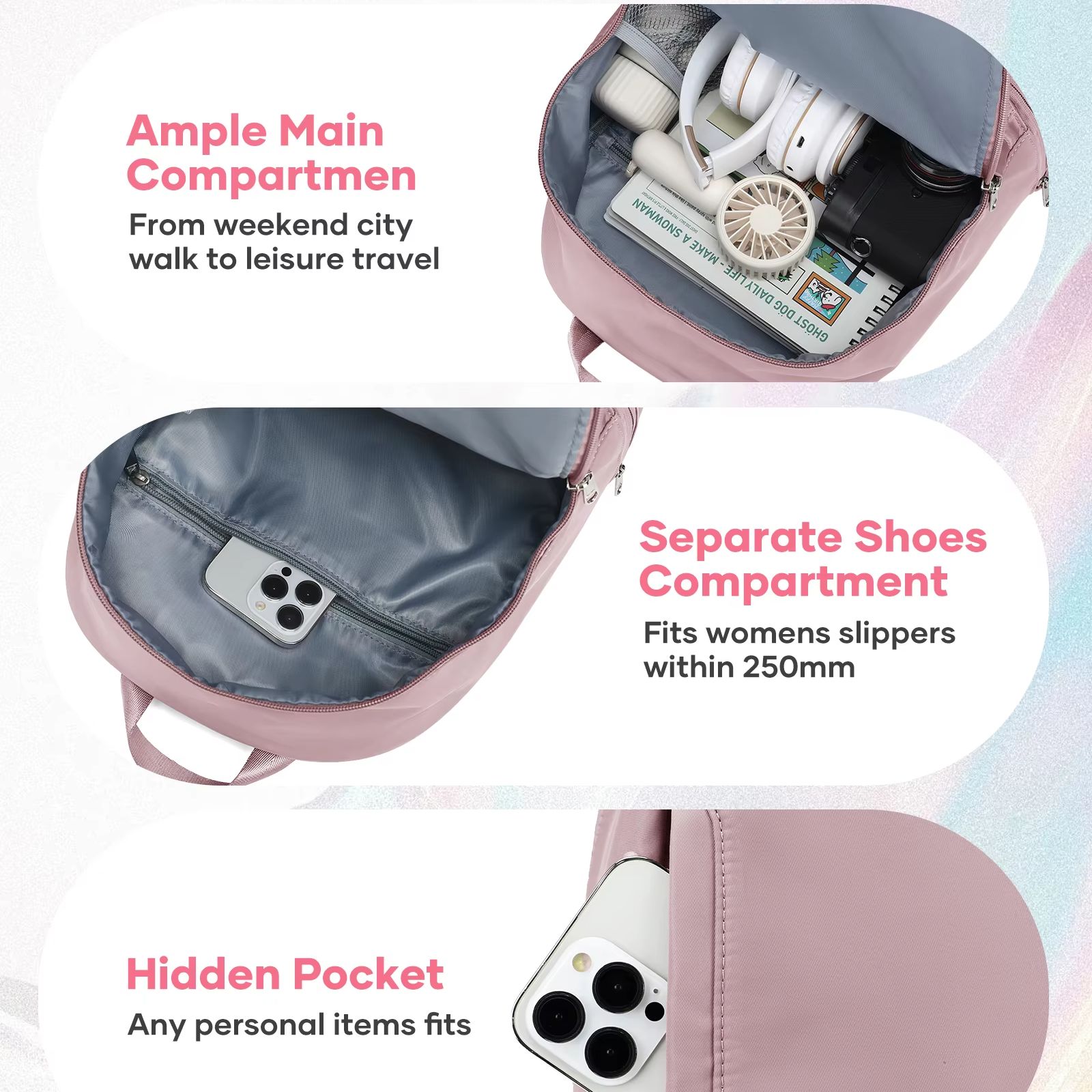 Bolso para mujer, mochila depo - Fashion Backpack Women reseña y precio