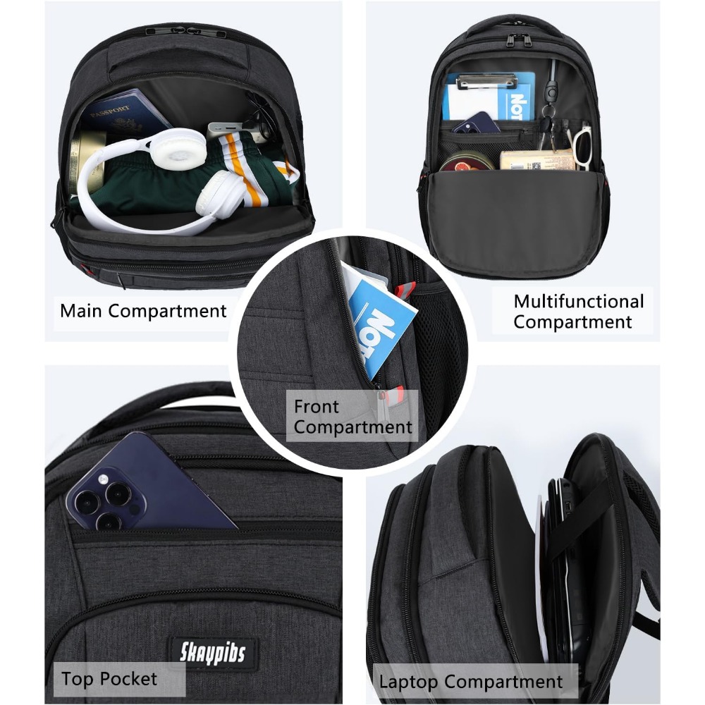 Mochila Escolar para Hombre, p - Laptop Backpack 15.6 reseña y precio